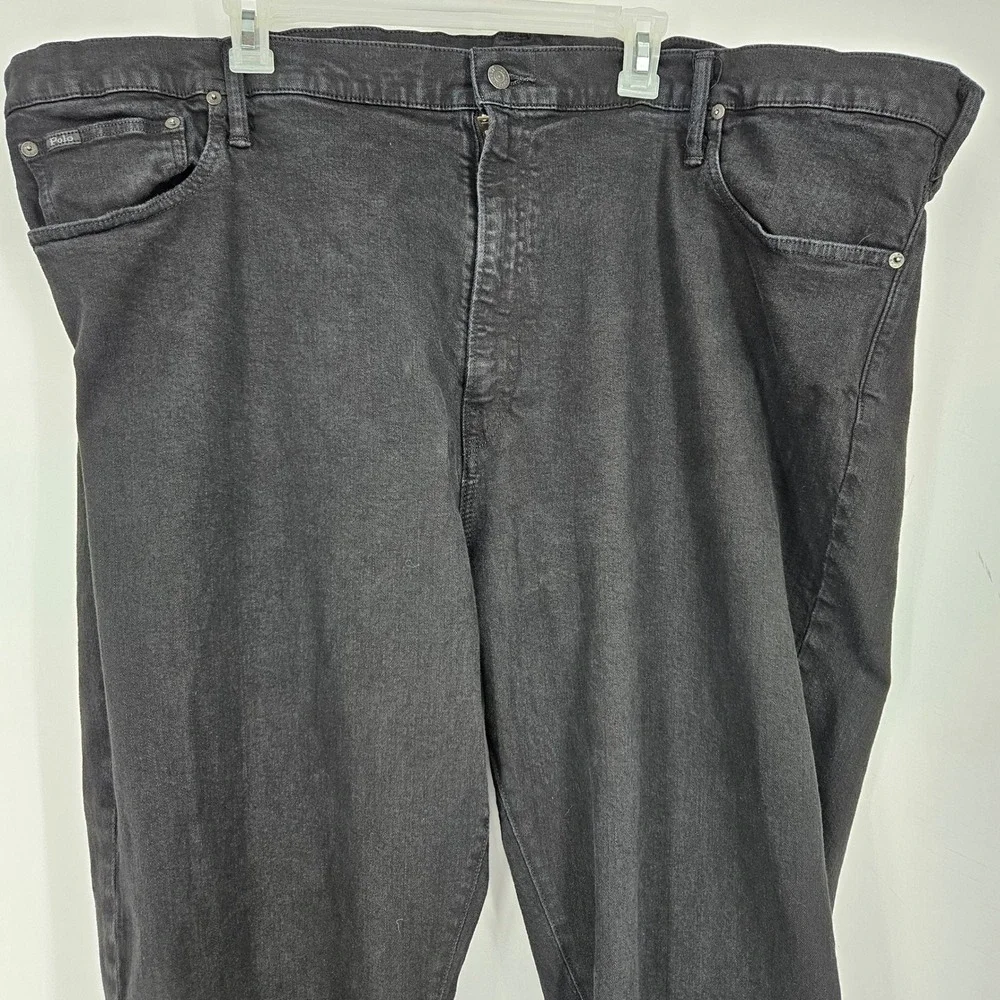 Polo Ralph Lauren Jeans Mens 50 x‎ 30 Hampton Relaxed Straight Casual Black